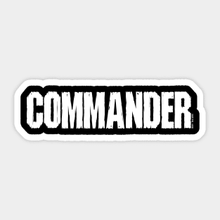 Apocalypse Team - Commander Sticker